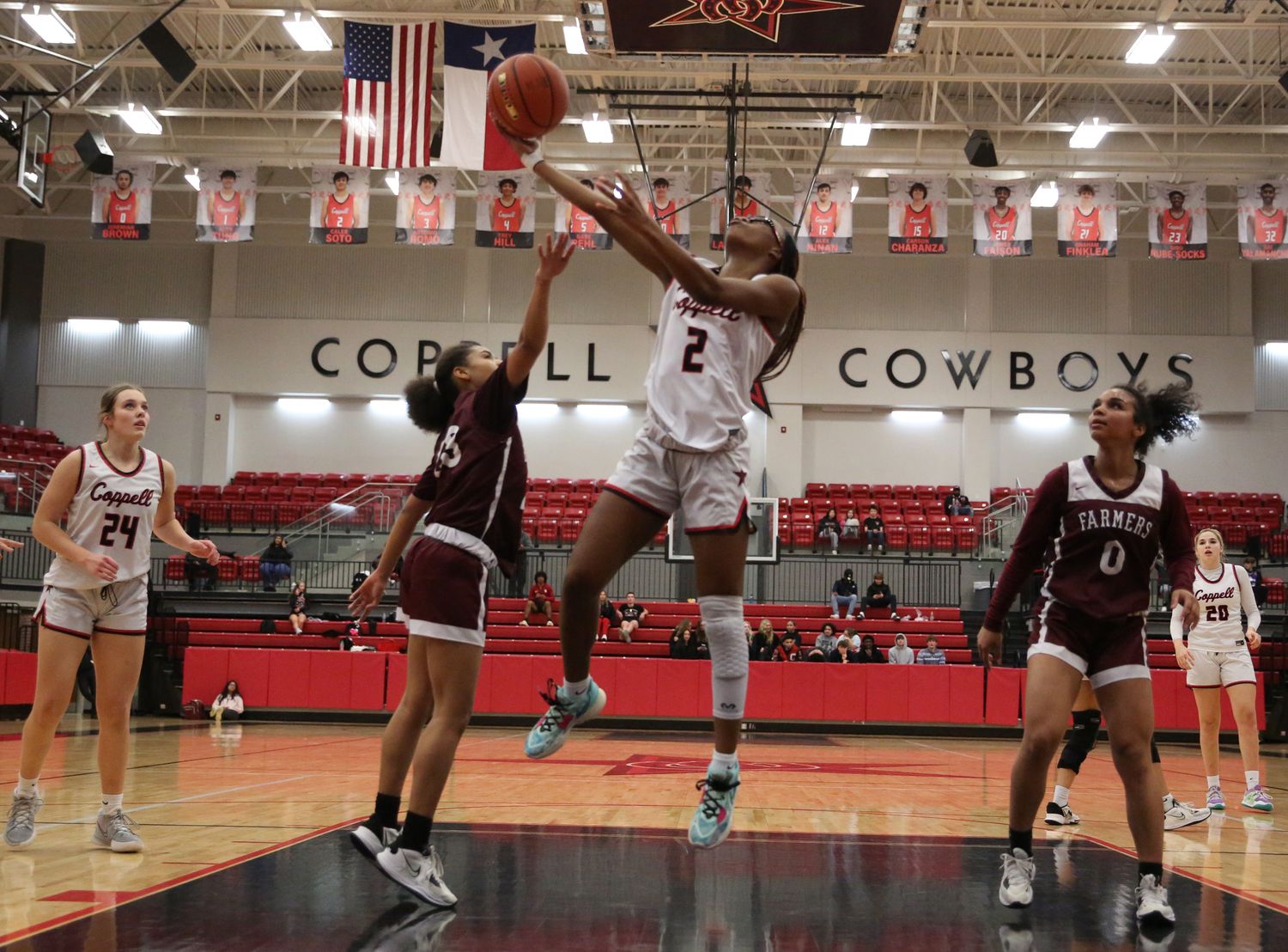 Coppell Lewisville Texas girls basketball 012423 Brian McLean 6